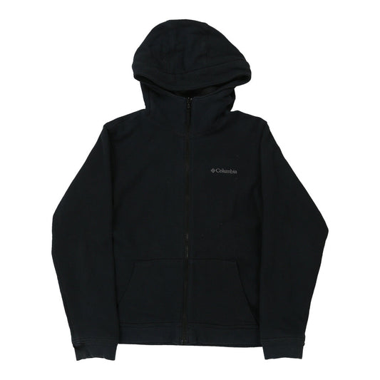 Vintage Columbia Hoodie - Small Black Cotton