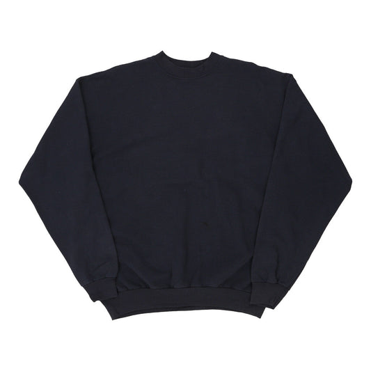 Vintage navy Hanes Sweatshirt - mens large
