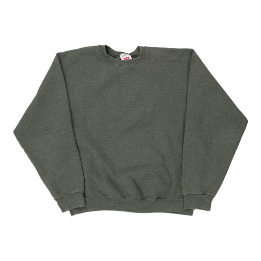 Vintage grey Wilson Sweatshirt - mens large