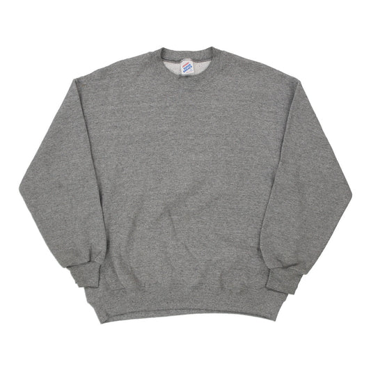 Vintage grey Made in USA Jerzees Sweatshirt - mens x-large
