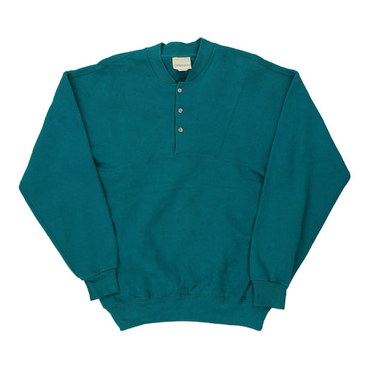Vintage teal Made in USA St. Johns Bay Sweatshirt - mens x-large