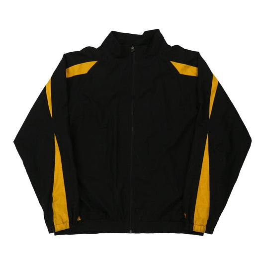 Vintage Russell Athletic Track Jacket - XL Black Polyester