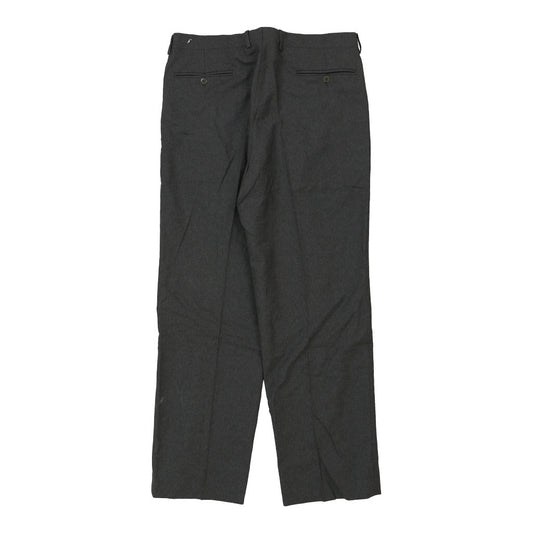 Vintage grey Unbranded Trousers - mens 34" waist