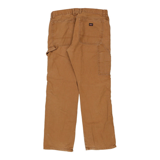 Vintage brown Dickies Carpenter Trousers - mens 34" waist