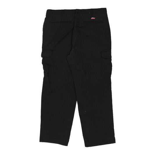 Vintage black Dickies Cargo Trousers - mens 38" waist