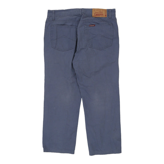 Vintage blue Carrera Trousers - mens 34" waist