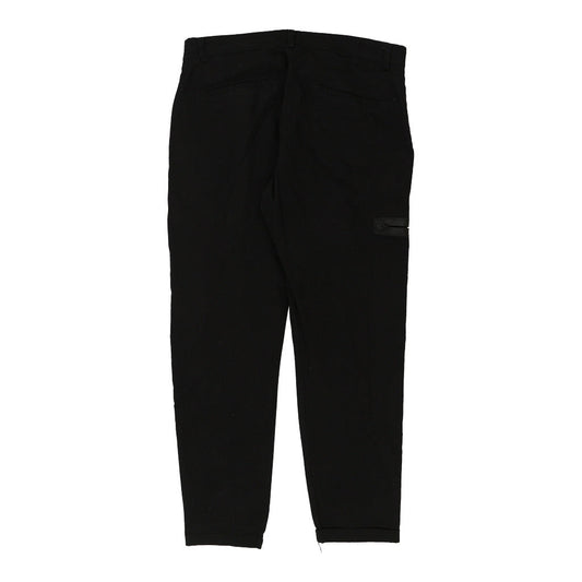 Vintage black Unbranded Trousers - mens 36" waist