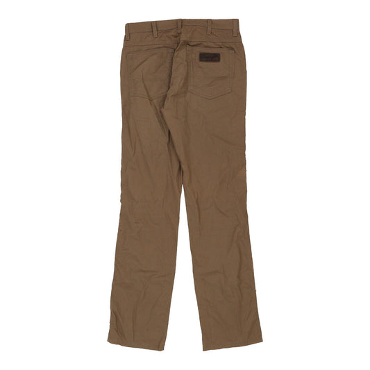 Vintage brown Wrangler Trousers - mens 30" waist