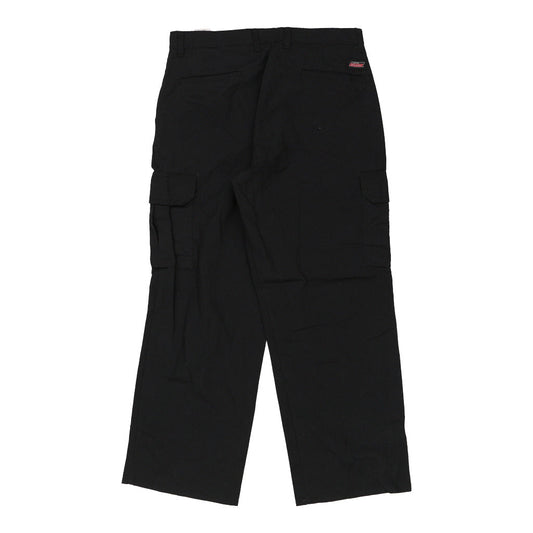 Vintage black Dickies Cargo Trousers - mens 34" waist