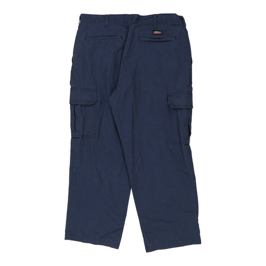 Vintage blue Dickies Cargo Trousers - mens 36" waist