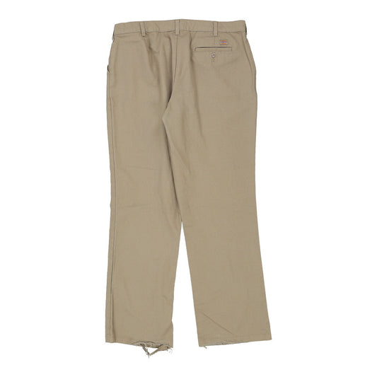 Vintage beige Dickies Trousers - womens 36" waist