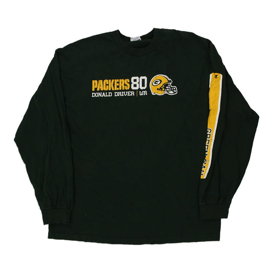 Vintage green Green Bay Packers Nfl Long Sleeve T-Shirt - mens x-large