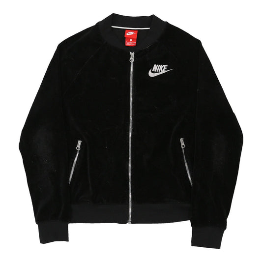 Vintage black Nike Zip Up - womens small