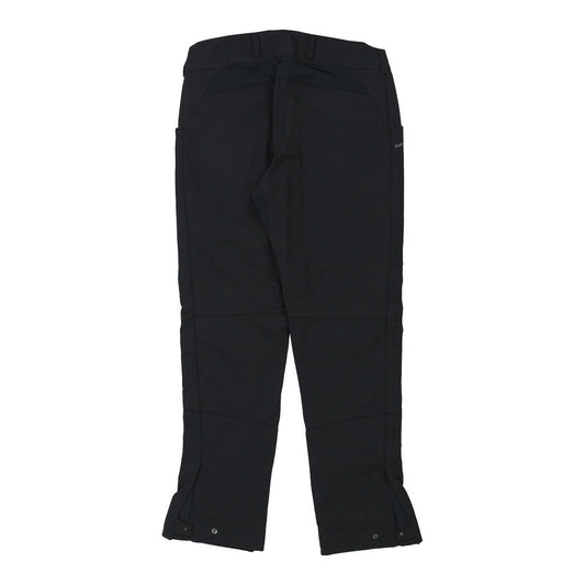 Vintage Hiking Quechua Trousers - Medium Grey Nylon Blend