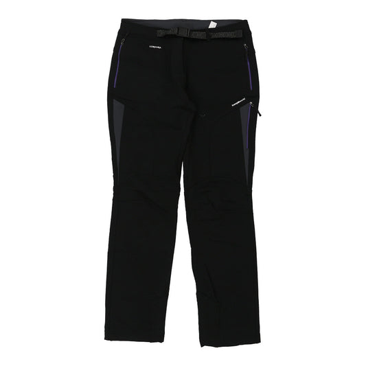 Vintage Cordura Trousers - Large Black Nylon Blend