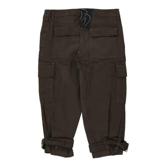 Vintage brown Dondup Cargo Shorts - womens 33" waist