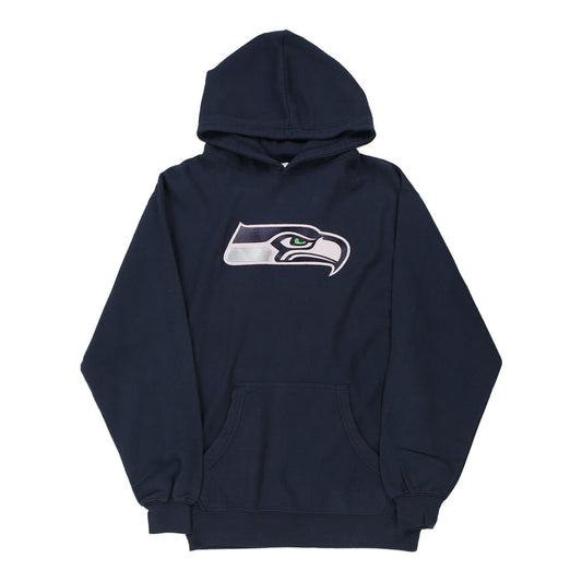 Vintage navy Seattle Seahawks Nfl Team Apparel Hoodie - mens small