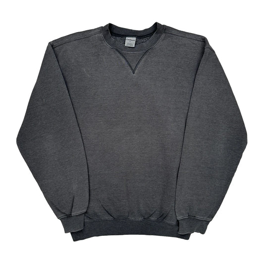 Carhartt Sweatshirt - Large Grey Cotton Blend