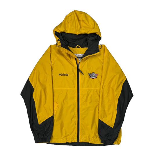 Vintage Trucking Columbia Windbreaker - Large Yellow Nylon