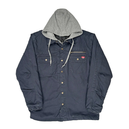 Wrangler Jacket - Large Navy Cotton