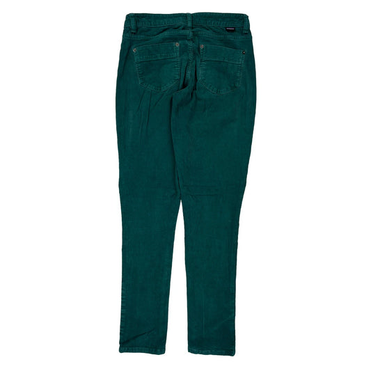 Patagonia Cord Trousers - 26″ Waist Green Cotton