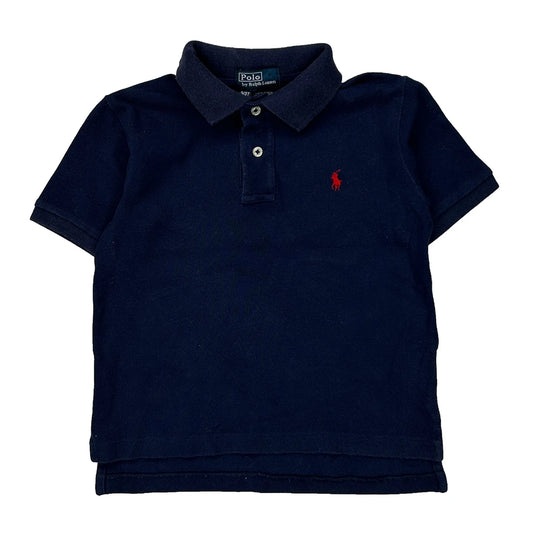 Age 3 Polo By Ralph Lauren Polo Shirt - 3XS Navy Cotton