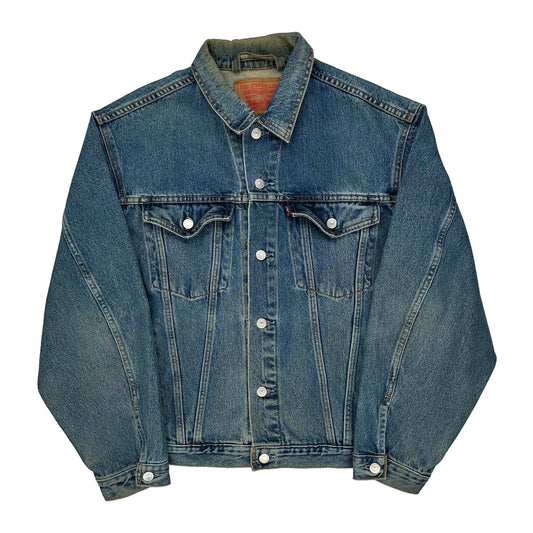 Levis Denim Jacket - Small Blue Denim