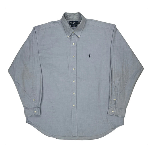 Blake Ralph Lauren Shirt - XL Blue Cotton