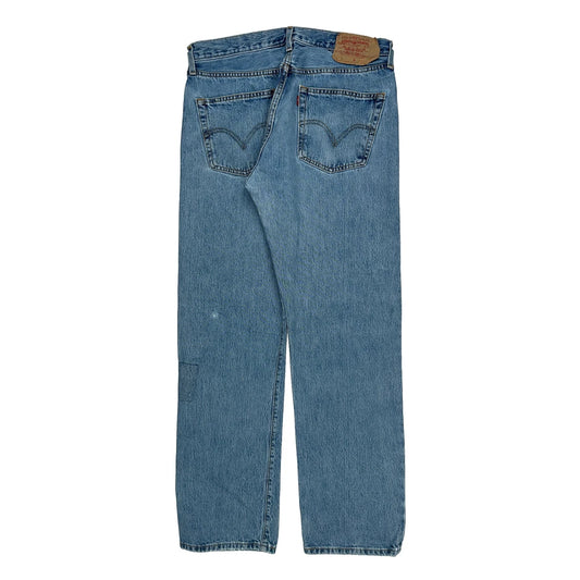 501 Levis Jeans - 34W 30L Blue Cotton