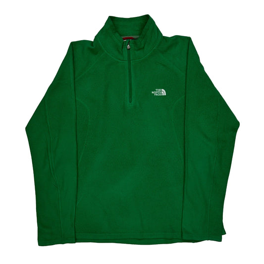 The North Face Fleece - Large Green Polyester