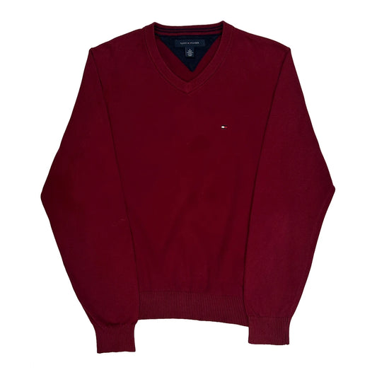 Tommy Hilfiger Jumper - Medium Red Cotton