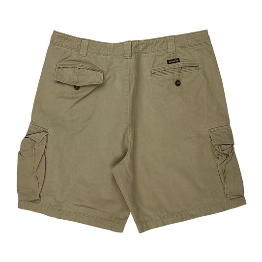 Wrangler Cargo Shorts - 36W 9L Khaki Cotton