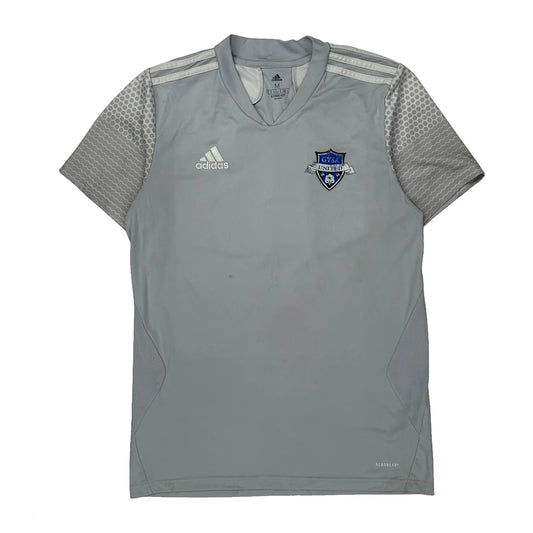 Gsa United Adidas Football Shirt - Medium Grey Polyester