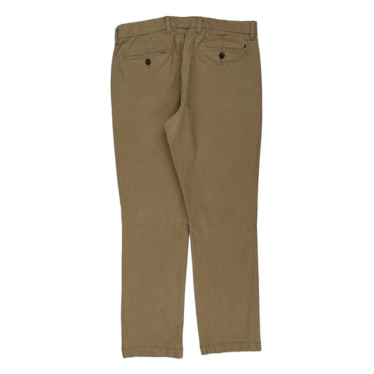 Tommy Hilfiger Chinos - 34W 30L Beige Cotton