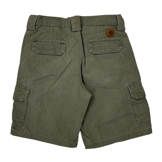 Carhartt Cargo Shorts - 30W 10L Green Cotton