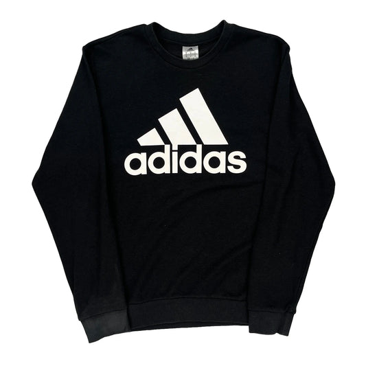 Adidas Sweatshirt - Medium Black Cotton
