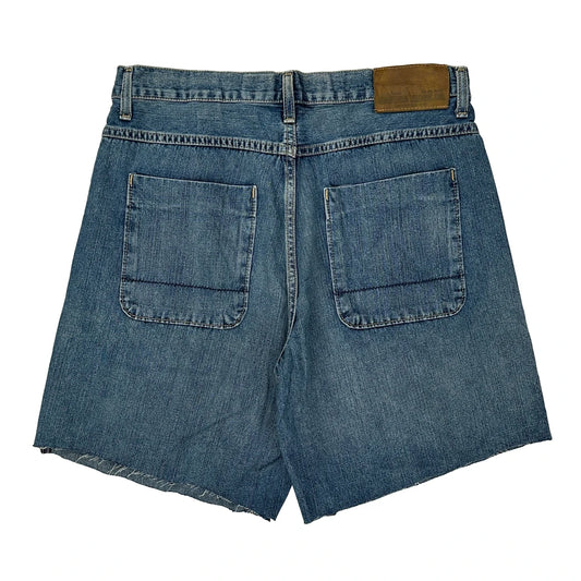 Nautica Denim Shorts - 32W 9L Blue Cotton
