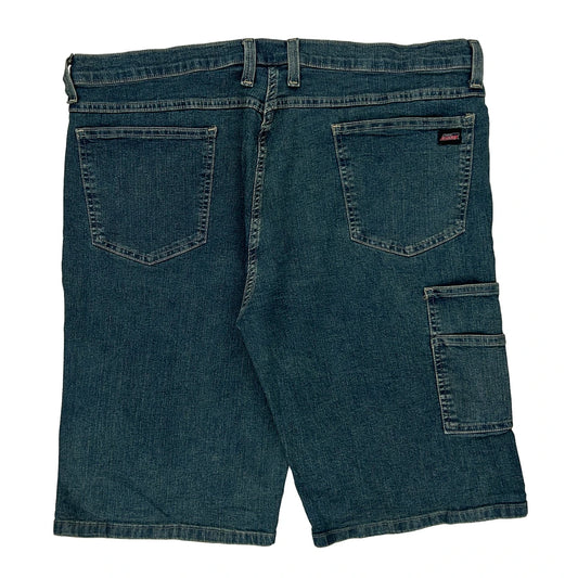 Dickies Denim Shorts - 40W 13L Blue Denim