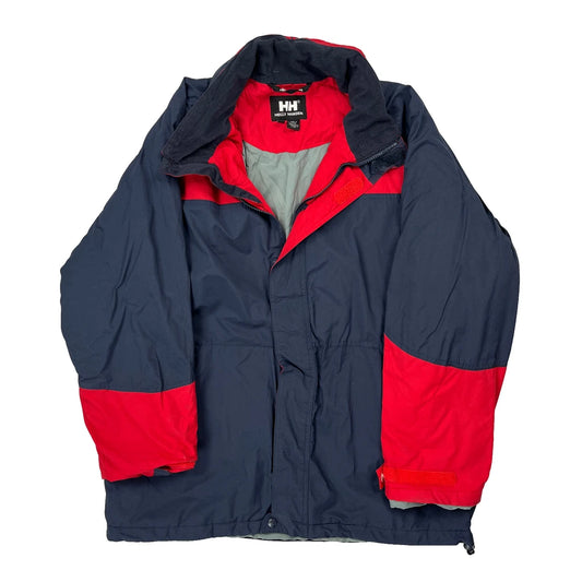 Helly Hansen Waterproof Ski Jacket - Large Navy Polyester