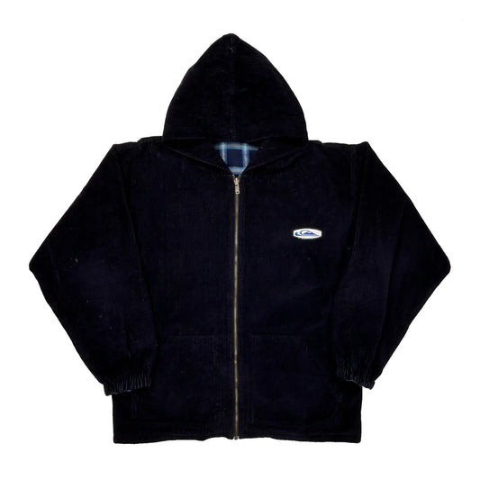 Quiksilver Jacket - XL Black Cotton