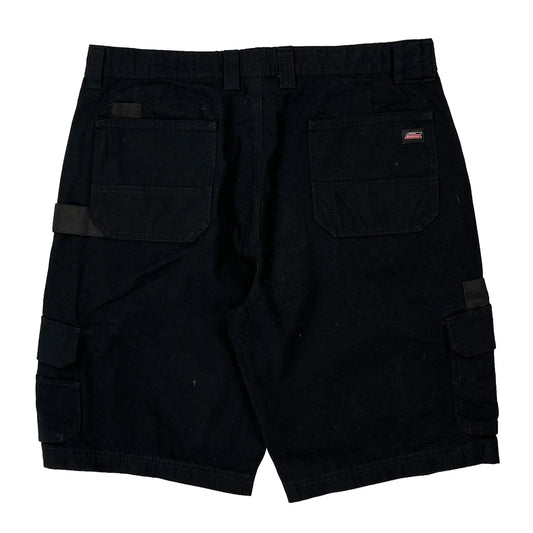 Vintage Dickies Cargo Shorts - 36W 10L Black Cotton