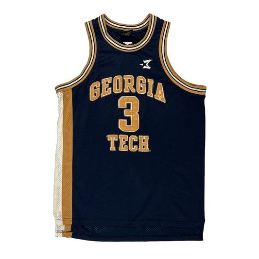 Georgia Tech Steve & Barry College Jersey - Medium Navy Polyester