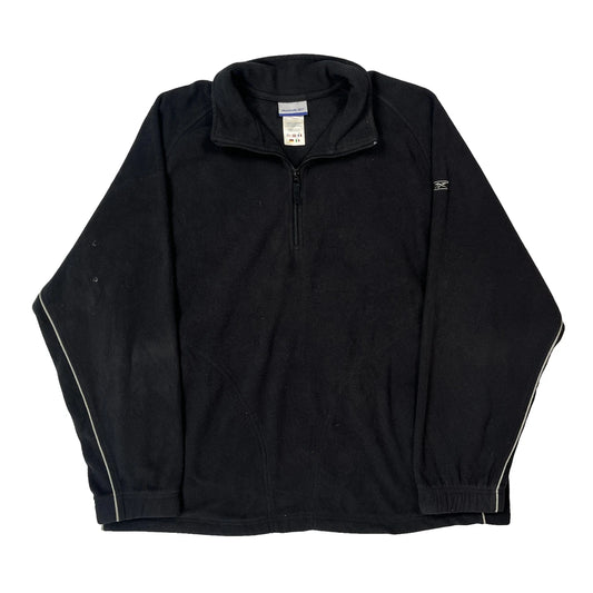 Vintage Reebok Fleece - XL Black Polyester