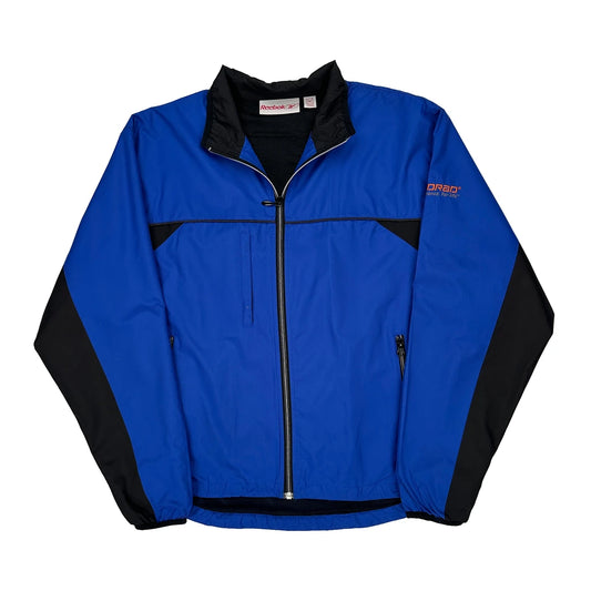 Reebok Windbreaker - Medium Blue Polyester
