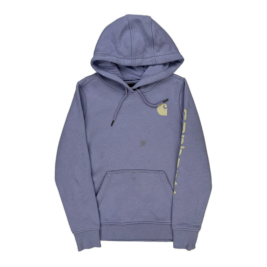 Carhartt Hoodie - XS Purple Cotton
