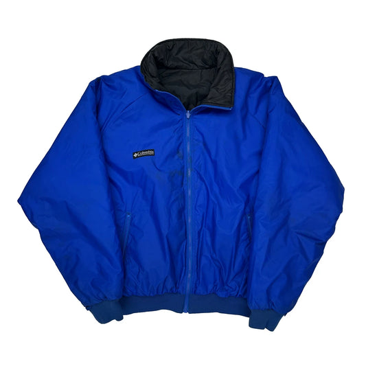 Columbia Bomber Jacket - XL Blue Polyester