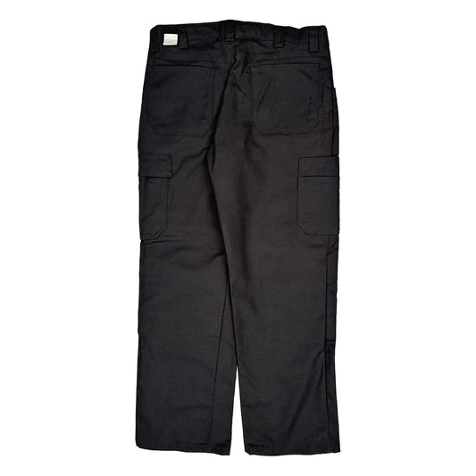Red Kap Cargo Trousers - 32W 30L Black Polyester Blend