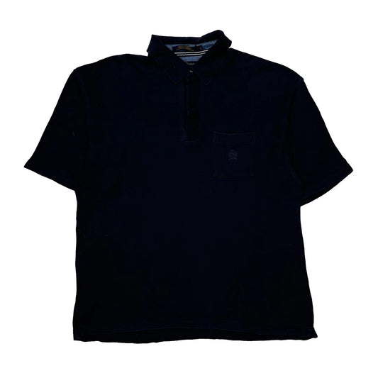 Vintage Tommy Hilfiger Polo Shirt - XL Navy Cotton