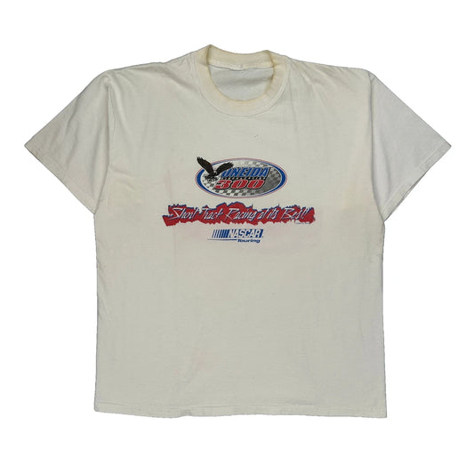 Oneida 300 Nascar Nascar T-Shirt - Large Cream Cotton