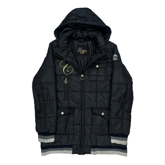 Vintage Coogi Puffer - Large Black Polyester